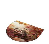 WowPrint Tapis d'entrée motif baies d'automne pour intérieur et extérieur, lavable, absorbant, antidérapant, 91,4 x 61 cm