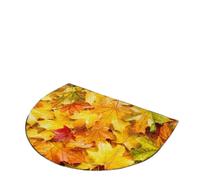 WowPrint Tapis d'entrée motif feuilles d'érable pour intérieur et extérieur, lavable, absorbant, antidérapant, 91,4 x 61 cm