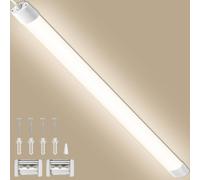 wowspeed 120cm Reglette LED 40W 4800LM Neon LED, Blanc Neutre 4500K Plafonnier LED Garage, Eclairage Garage LED, Tube LED Lampe, étanche IP65 Barre LED pour Garage, Entrepôt, Atelier, Bureau - 1 Pcs