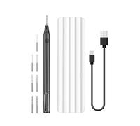 Wowstick Mini Perceuse Sans Fil, Perceuse Stylo Portable Rechargeable USB, Perceuse de Precision Électrique Multifonction avec 8 Accessoires, Idéal pour Plastique Bois DIY