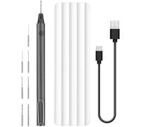 Wowstick Mini Perceuse Sans Fil, Stylo Portable Rechargeable USB, de Précision Électrique Multifonction Avec 8 Accessoires, Idéal Pour Plastique Bois DIY