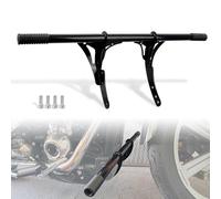 WOWTK Highway Peg Crash Bar/Highway Footpegs Protection moteur pour Harley Softail 2018-2025, pour Street Bob/Low Rider/Lowrider S/Lowrider ST/Standard FXST, noir brillant