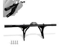 WOWTK Highway Peg Crash Bar/Highway Repose-pieds pour Harley Dyna avec modèles Mid Control 2006-2017, pour Street Bob FXDB/I Fat Bob FXDF Low Rider FXDL/I Wide Glide FXDWG/I, noir brillant