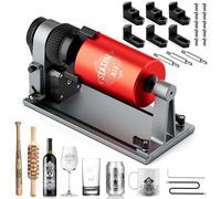 Woxcker ARot8 Rouleau rotatif multifonction 4 en 1 Mandrin rotatif réglable pour gravure d'objets cylindriques, gobelets, batte de baseball, compatible uniquement avec graveur Woxcker