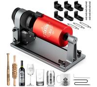Woxcker ARot8 Rouleau rotatif multifonction 4 en 1 Mandrin rotatif réglable pour gravure d'objets cylindriques, gobelets, batte de baseball, compatible uniquement avec graveur Woxcker