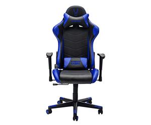 WOXTER STININGER STIN DE STININGER BLEU - Chaise de jeux (Essieu en acier, Piston à gaz 1, Ergonomique, Spreads 2D, ALT / IN justable, FOAM MD Renforcement, Racing, Coussin lombaire / Cervical)