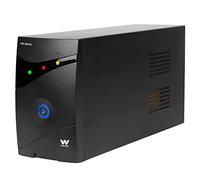 Woxter Ups 2000 Va - Système Sai d'alimentation sans Interruption Sai (2000Va/1200 W, autonomie d'environ 20-30 Minutes), Alimentation Continue, 2 Prises Schuko, Noir