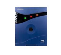 Woxter Ups 2000 Va - Système Sai d'alimentation sans Interruption Sai (2000Va/1200 W, autonomie d'environ 20-30 Minutes), Alimentation Continue, 2 Prises Schuko, Noir