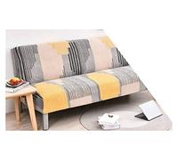 WOYAOFEI Housse/Couverture De Canapé Lit Clic Clac 140x190 Housse De Canapé sans Bras Extensible Grise Housse Clic Clac sans Bras/Housse pour Canape sans Accoudoirs 3/2/1 Place