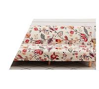 WOYAOFEI Housse/Couverture De Canapé Lit Clic Clac 140x190 Housse De Canapé sans Bras Extensible Grise Housse Clic Clac sans Bras/Housse pour Canape sans Accoudoirs 3/2/1 Place