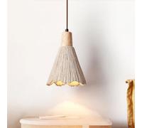 WOYHZXT Lampes suspendues de Plafond japonaises Style Wabi-Sabi Lampe Suspendue Ciment Maison Cuisine Îlot Restaurant Pedant Lumière Créative LED Chambre Showroom Entrée Décoration Lustre