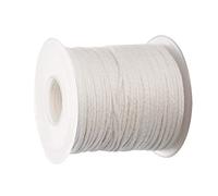 woyufen Fabrication Bougies - Rouleau mèche Fil Bougie 200 Pieds | Bobine mèche Bougie tissée pour la Fabrication Bougies, sans onglets mèche Bougie en étal