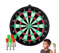 woyufen fléchettes magnétique pour | Ensemble société à Deux côtés | Cible fléchettes Portable Enro, Jeux fléchettes intérieu et extérieurs avec Deux côtés