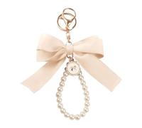 woyufen Porte-clés pour clés de Voiture | Pendentifs avec Noeud Papillon en Perles pour Clés de Voiture,Accessoires Porte-clés Souples pour Sacs à Dos, étuis de téléphone, étuis pour écouteurs, clés
