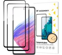 Wozinsky 2x Full Glue Tempered Glass Samsung Galaxy A54 5G 9H verre trempé plein écran avec cadre noir