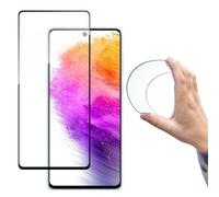 Wozinsky Full Cover Flexi Nano glass film verre trempé avec cadre Samsung Galaxy A73 transparent
