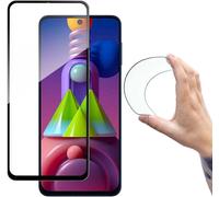 Wozinsky Full Cover Flexi Nano glass film verre trempé avec cadre Samsung Galaxy M51 noir