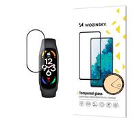 Wozinsky Full Glue Xiaomi Mi Band 7 écran verre trempé noir