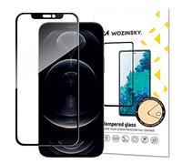 WOZINSKY Pour iPhone 13 Pro Max Verre Trempé 3D Full Glue Super Robuste Verre Trempé avec Cadre 9H