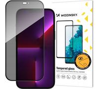 Wozinsky Privacy Glass avec filtre anti espionnage pour Iphone 15 Pro Max Noir