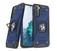 WOZINSKY Ring Armor Coque de Protection Hybride avec Support magnétique pour Samsung Galaxy S22