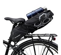 WOZINSKY Sacoche de Selle Sacoche de vélo Sac de Voyage étanche Sacoche pour vélo, VTT, ebike, VTT, vélo de Route Sacoche de vélo Sacoche de Selle Sacoche de Selle de vélo 12 L