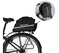 Wozinsky sacoche spacieuse pour vélo 35L (avec protection contre la pluie) noir (WBB19BK)