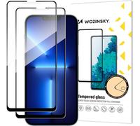 Wozinsky set of 2x super-strong Full Glue full screen tempered glass with Case Friendly frame iPhone 14 Plus / 13 Pro Max black