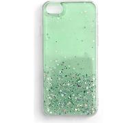 Wozinsky Star Glitter housse pailletée Samsung Galaxy A72 4G vert