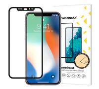 Wozinsky Super Tough Full Glue Tempered Glass with Frame Case Friendly Apple iPhone Xr / Iphone 11 Black