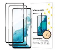 Verre trempé pour Samsung Galaxy A57, colle intégrale - 2 pièces.