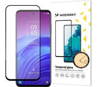 Wozinsky verre trempé Full Glue pour écran complet avec Case Friendly TCL 20L frame noir
