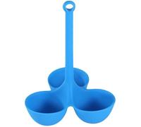 WOZLO Pocheuses à œufs en Silicone ，cuiseur Oeuf， Pocheuse à œufs en Silicone pour friteuse à air ，Facile à Nettoyer et à Ranger Convient pour Conserver au réfrigérateur ou Faire bouillir des œufs