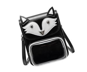 WOZOKI À bandoulière à de personnages | Ita Display Purse, accessoire de transport structuré en PU pour les visites de congrès, petit organisateur