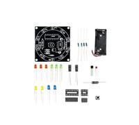 WOZOKI Assemblée électronique Multicolore de Carte de Roulette de, 1pc | Pratique éducative de la soudure et assemblage avec toucher pour les jeux électroniques et effets LED pour les