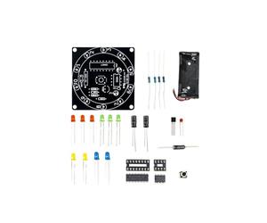 WOZOKI Assemblée électronique Multicolore de Carte de Roulette de, 1pc | Pratique éducative de la soudure et assemblage avec toucher pour les jeux électroniques et effets LED pour les