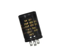 WOZOKI Condensateur électrolytique 500V, 20UF | Accessoires haute fréquence pour amplificateur de son, électronique d ' onduleur, application de stockage d ' énergie