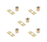WOZOKI Loquet à Bille pour Porte de Placard avec/sans gâche, Drive-in, D | Quincaillerie de loquet à bille, loquet à bille de porte réglable avec ressort en laiton adapté à la plupart des