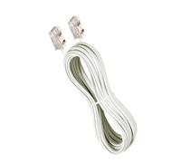 WOZOKI Rallonge téléphonique RJ12 SDL 4P, SDL 4P to SDL 4P 2M | Option de longueur flexible et fourniture de signaux stables pour les dispositifs de sécurité, conception