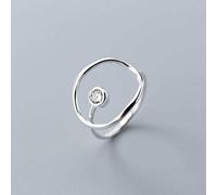 WOZUIMEI S925 Bracelet en Argent Pour Femmes, Style Coréen, Esprit Féminin, Foret Unique, Petite Compensation, Novice, BijouxBague en argent S925, ouverture ajustée