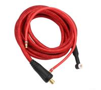 WP-9F Chalumeau de soudage TIG Kit complet refroidi par air Tuyau de 4 m pour acier inoxydable Aluminium Compatible avec prise 35-70 Industriel