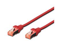 WP CABLING Câble Patch Cat. 6 S-FTP 3 m LS0H Rouge