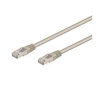 WP Cabling wpc-pat-6asf200 Câble de réseau RJ45 Cat. 6 à, Double Blindage S-FTP PIMF, 100% cuivre, 500 MHz Ethernet Gigabit LAN, LSZH, 20 m, Gris