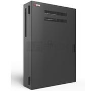 Wp Europe Rack a Muro 7U 643x200x942 mm Nero con Montanti Regolabili