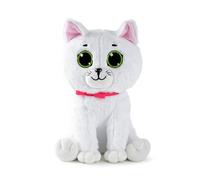 WP MERCHANDISE - Peluche chat blanc Flocon de neige (31 cm)