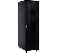 WP RACK Armoire Rack 19 32u Série RSB 600x1000 Mm Démonté, Noir