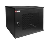 Wp Rack da Parete 12U 19" Nero Acciaio 540x600x580mm 50kg WPN-RWC-12606-B