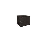 Wp Rack da Parete 15U 19" Nero - Armadio Server in Acciaio e Vetro Temperato
