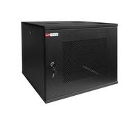 WP RACK RWC Series - Armoire - montable sur mur - noir, RAL 9005 - 9U - 19"
