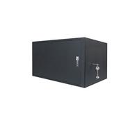 WP RACK RWS Security Series - Rack armoire - noir, RAL 9005 - 6U - 19"
